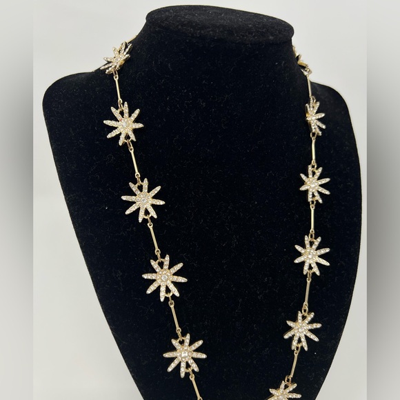 Star Drop Necklace Y Shape Statement Pendant Gold Jewelry Lariat Floral Charm 25 - Picture 7 of 17